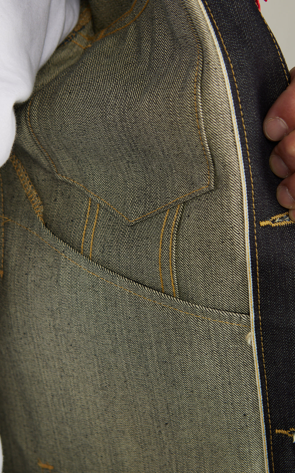 Naked & Famous Denim Denim Jacket Guardian 2 Selvedge Indigo