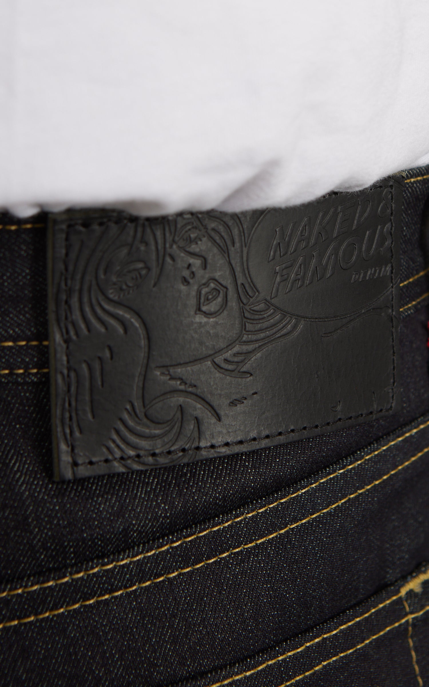 Naked & Famous Denim Weird Guy Guardian 2 Selvedge Indigo