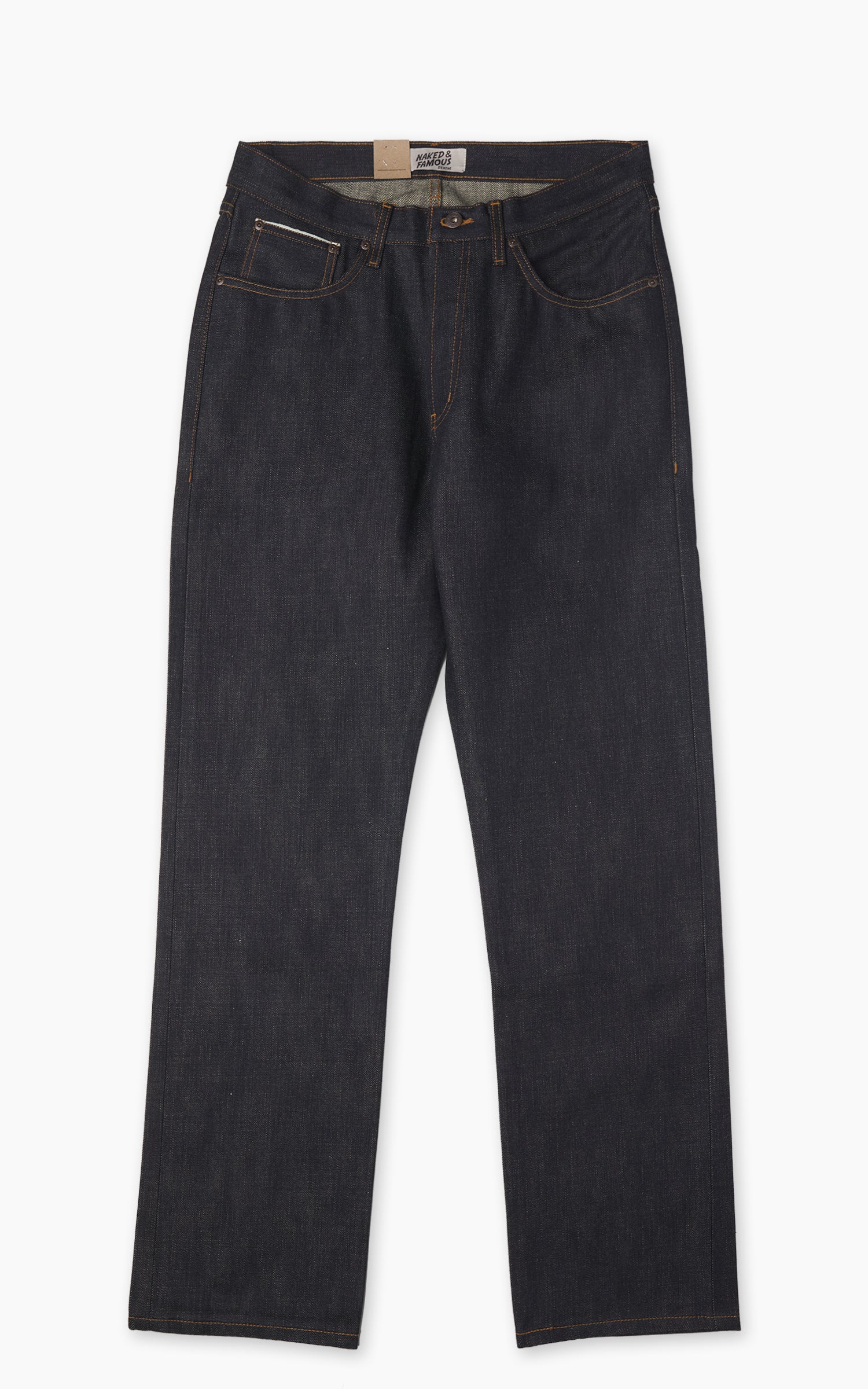 ONI Denim 200-ONI KASE Wide Straight Natural Indigo 16oz