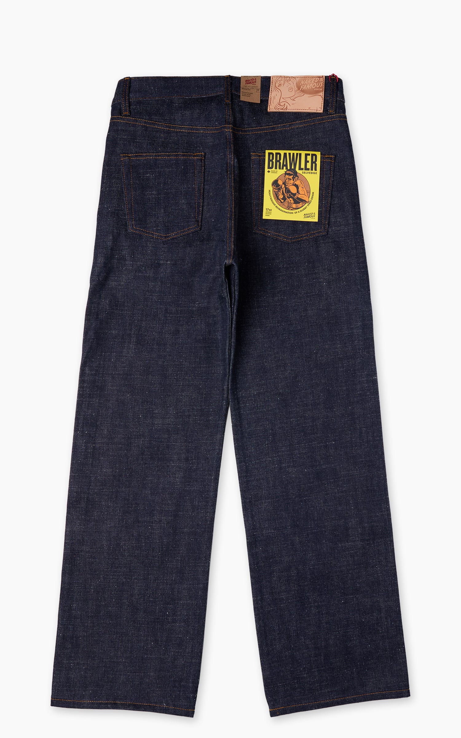 Naked & Famous Denim Strong Guy Brawler Selvedge 17oz