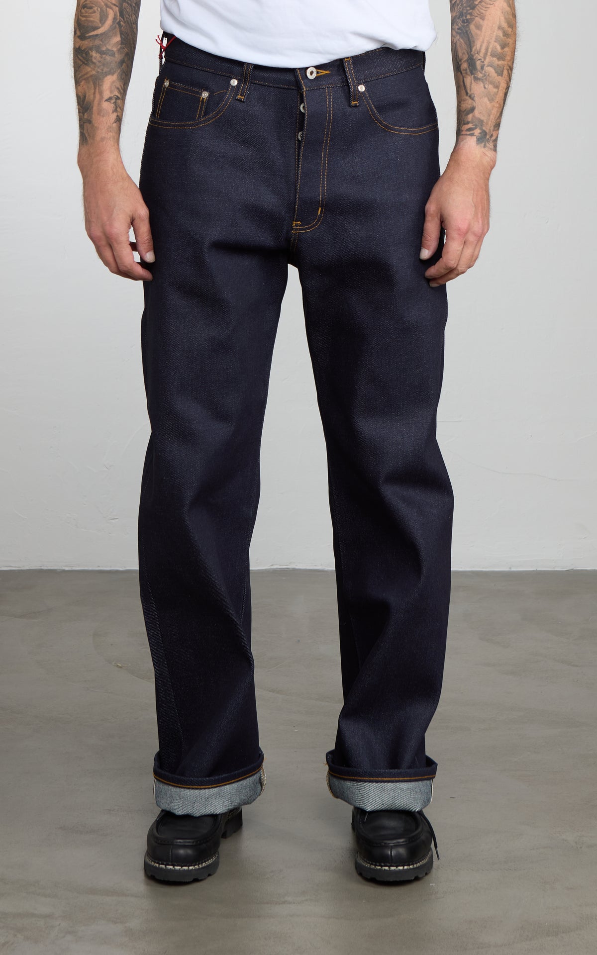 Naked & Famous Denim Strong Guy Elephant 2 Reborn