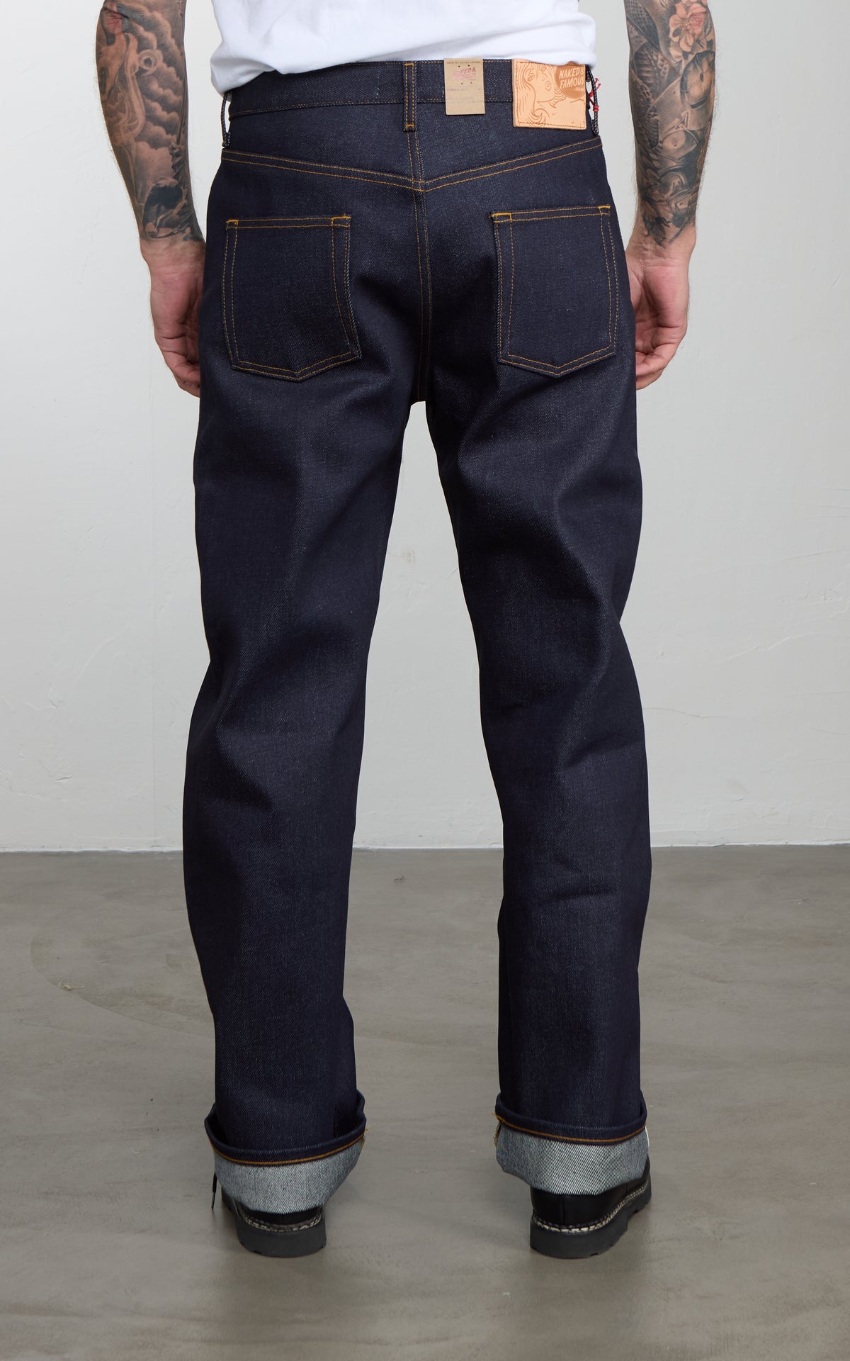 Naked & Famous Denim Strong Guy Elephant 2 Reborn