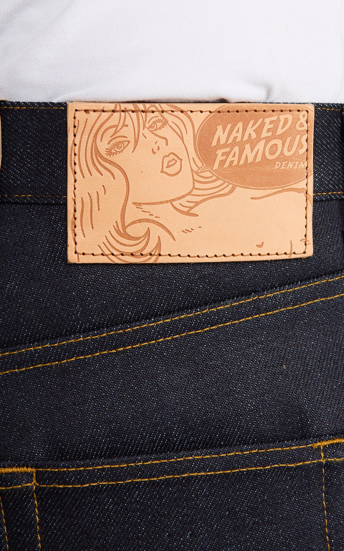 Naked & Famous Denim Strong Guy Elephant 2 Reborn