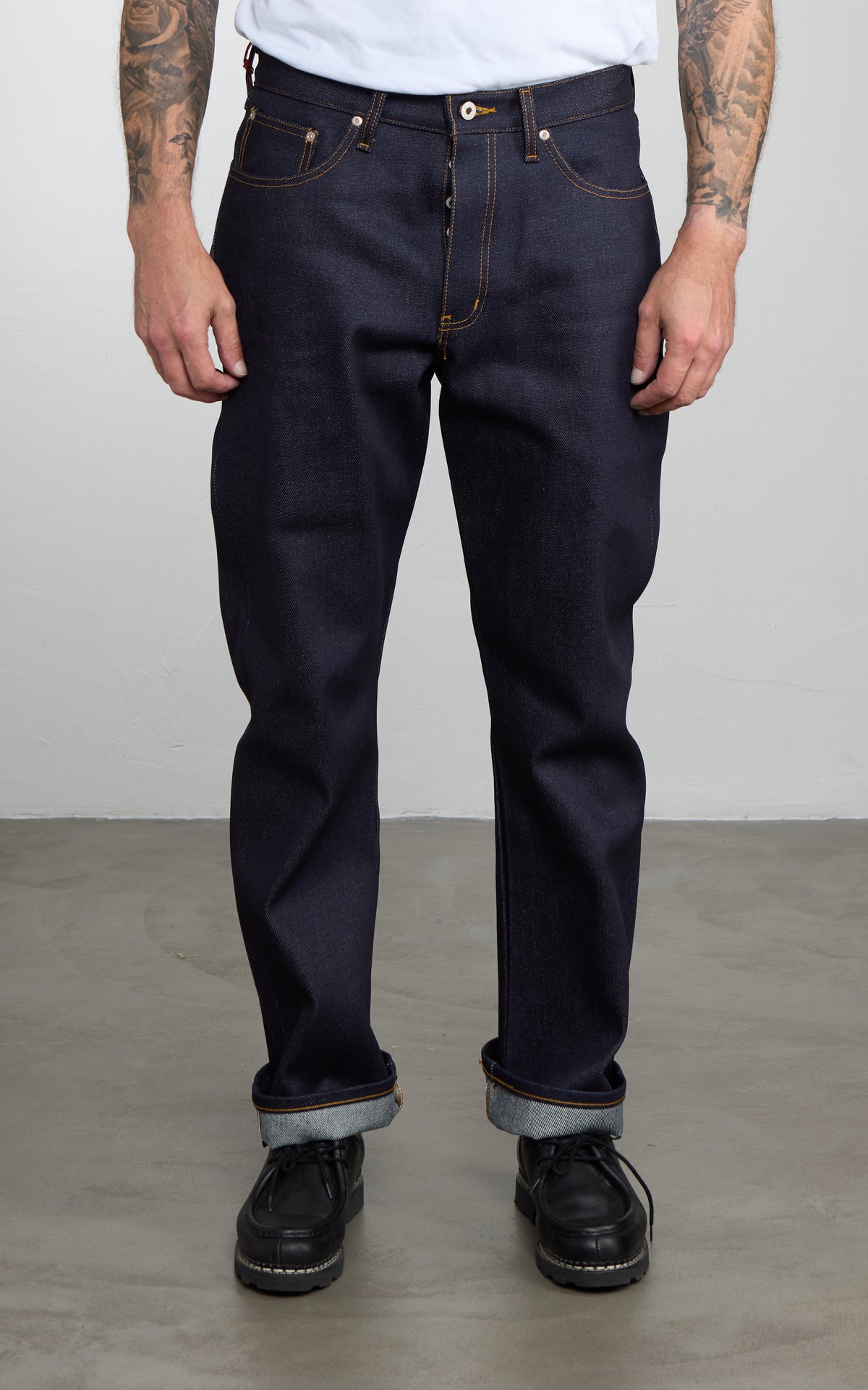 Naked & Famous Denim True Guy Elephant 2 Reborn