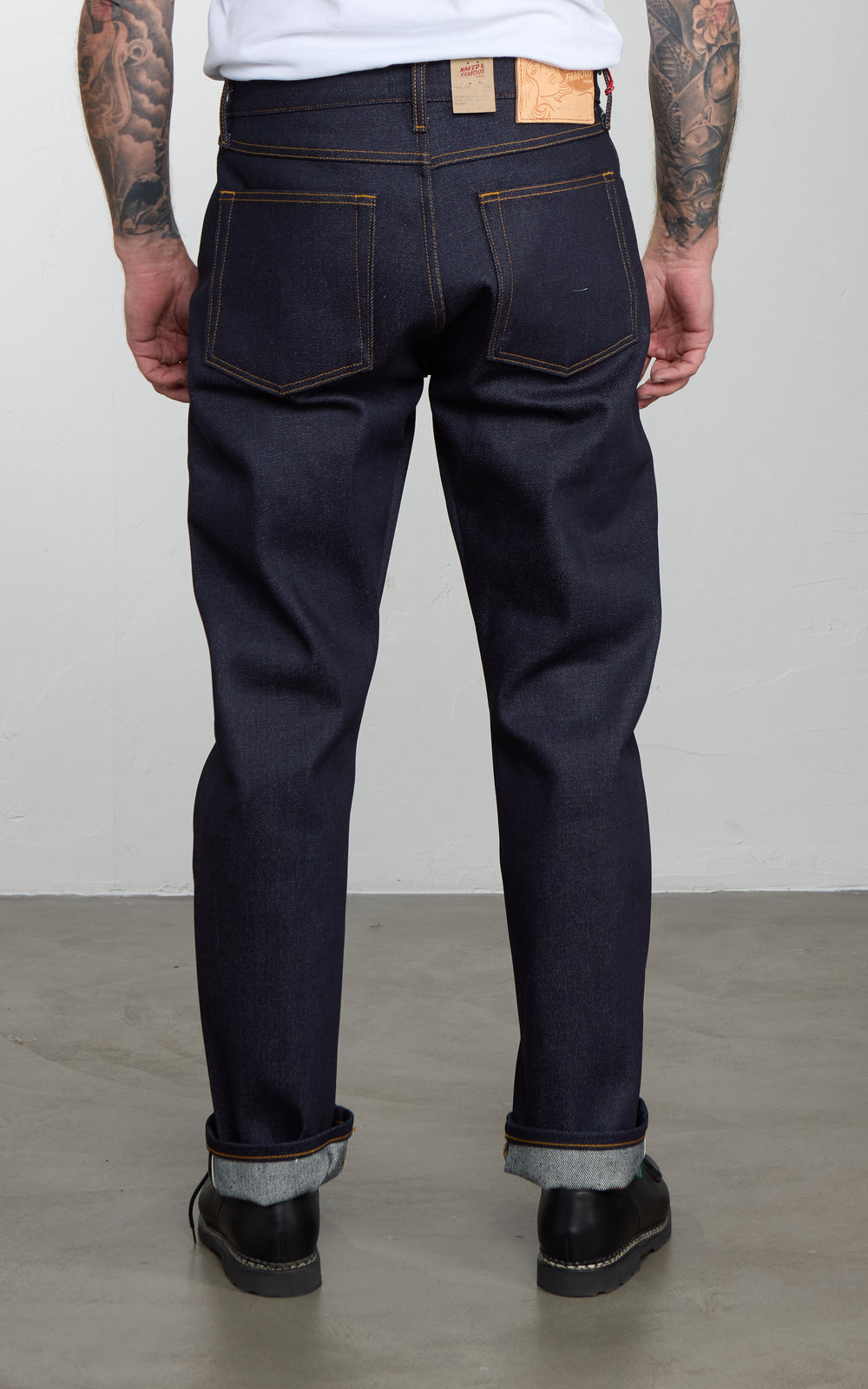 Naked & Famous Denim True Guy Elephant 2 Reborn