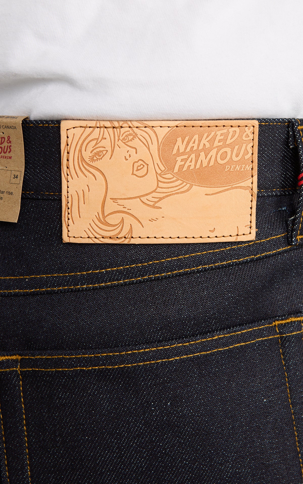 Naked & Famous Denim True Guy Elephant 2 Reborn