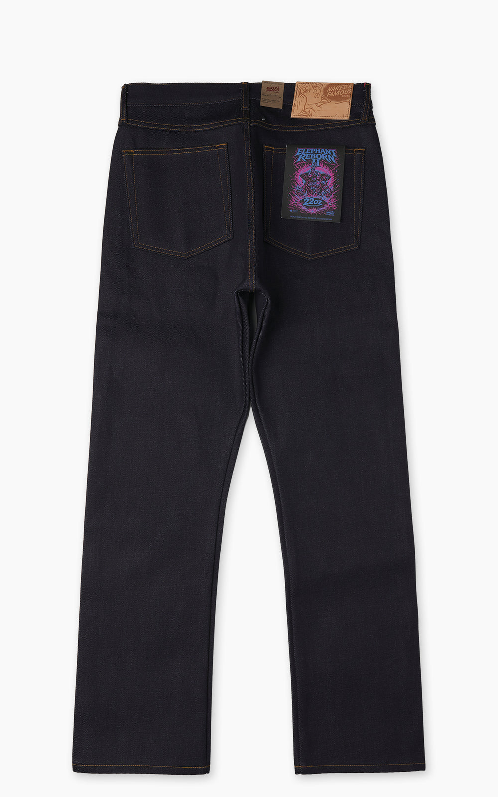 Naked & Famous Denim True Guy Elephant 2 Reborn