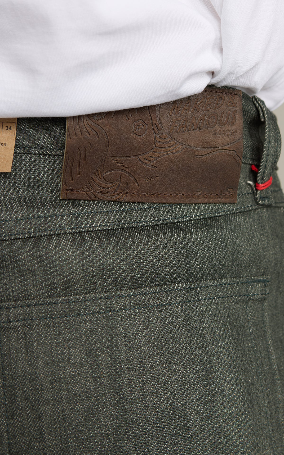 Naked & Famous Denim True Guy Haunted Forest Selvedge 14oz