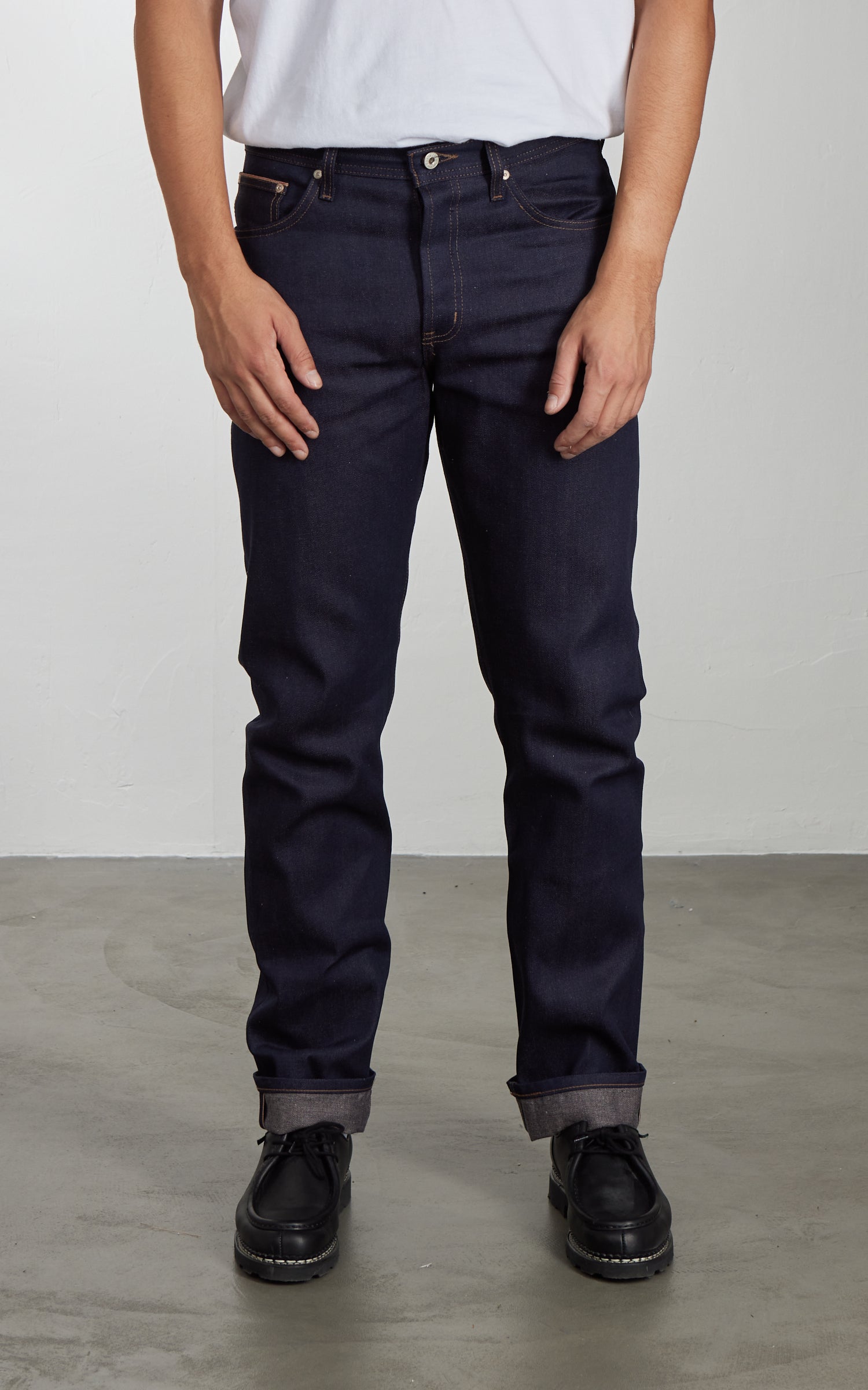 Naked & Famous Denim Weird Guy Coffee Dye Selvedge 12.5oz