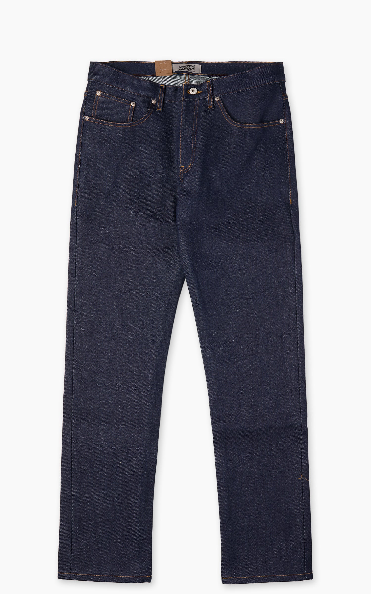 Naked & Famous Denim Weird Guy Elephant 14 - Dirty Elephant Selvedge Indigo 20oz