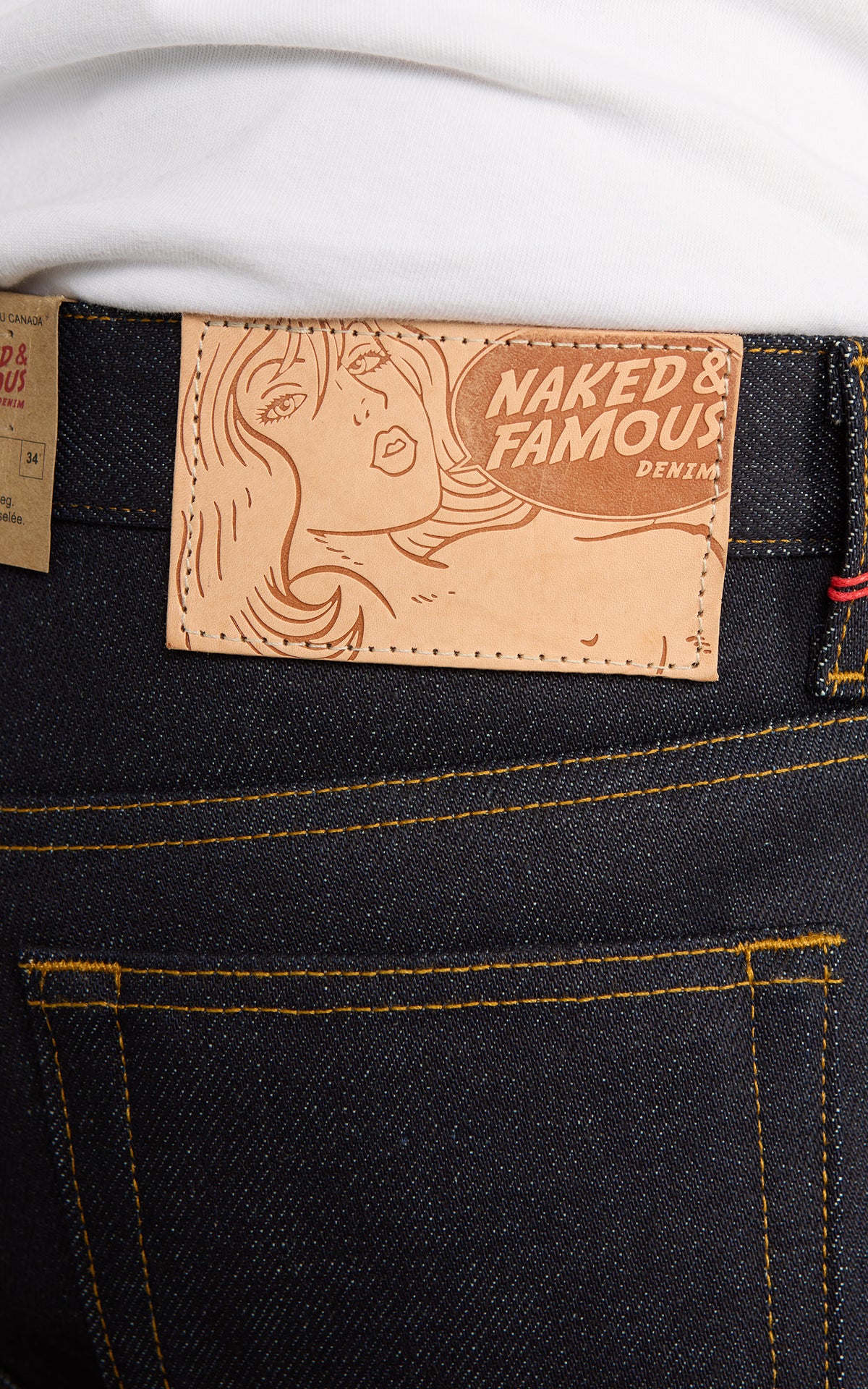 Naked & Famous Denim Weird Guy Elephant 2 Reborn