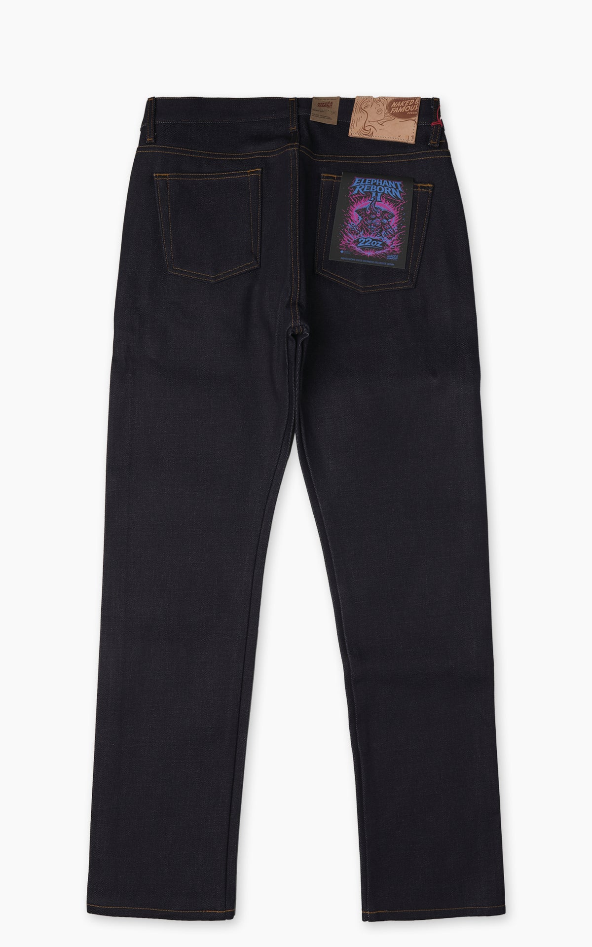 Naked & Famous Denim Weird Guy Elephant 2 Reborn