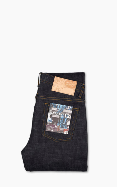 Naked & Famous Denim Weird Guy Elephant 12 Indigo 20oz