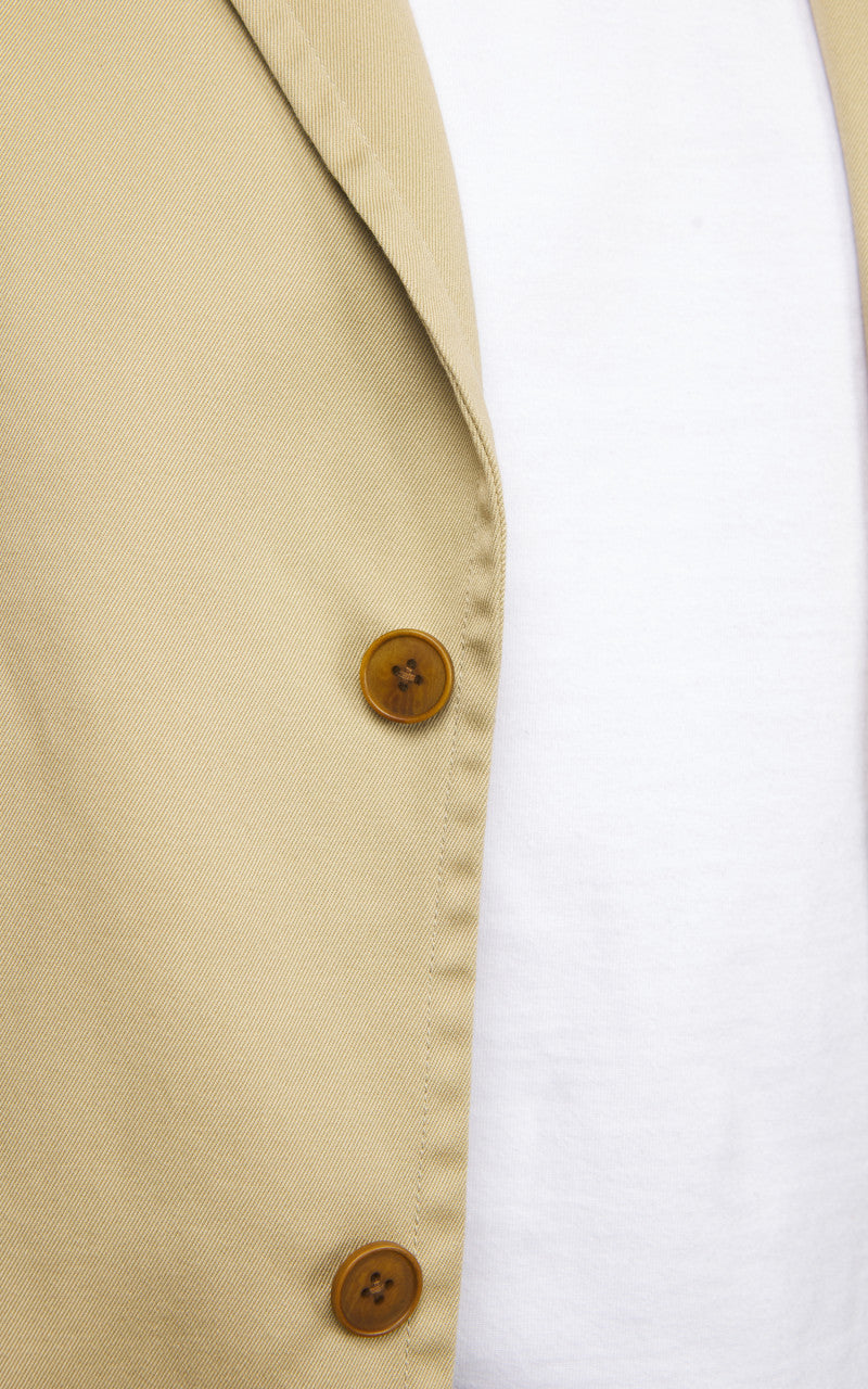 ナナミカ　nanamica Chino Club Jacket M Khaki Windstopper Chino Crew Jacket in Khaki