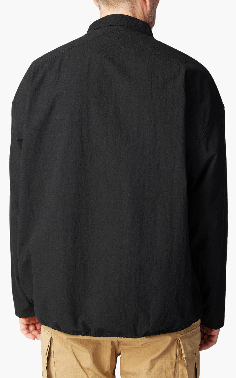 Nanamica Cotton Wool Deck Shirt Black