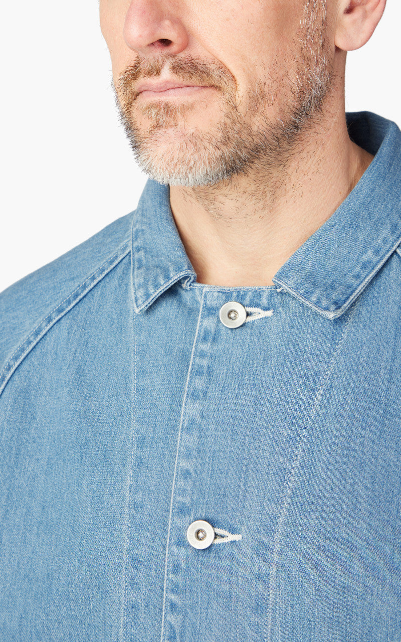 Nanamica Denim Jacket Indigo Bleach