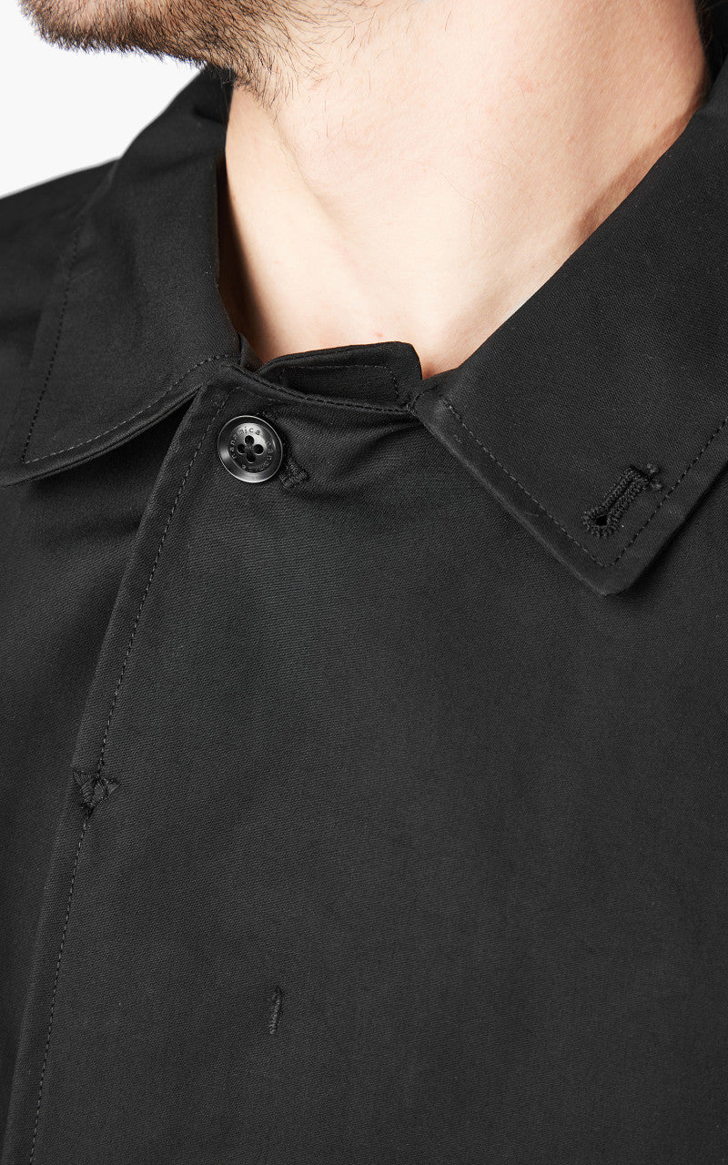 Nanamica GORE-TEX Soutien Collar Coat Black