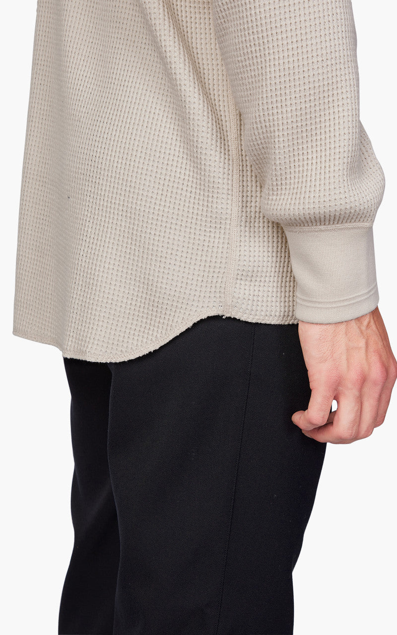 Nanamica Crew Neck L/S Thermal Tee Natural
