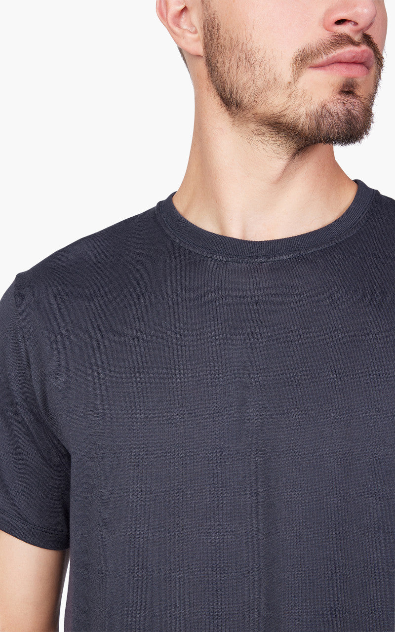 Nanamica Loopwheel Coolmax Jersey Tee Navy