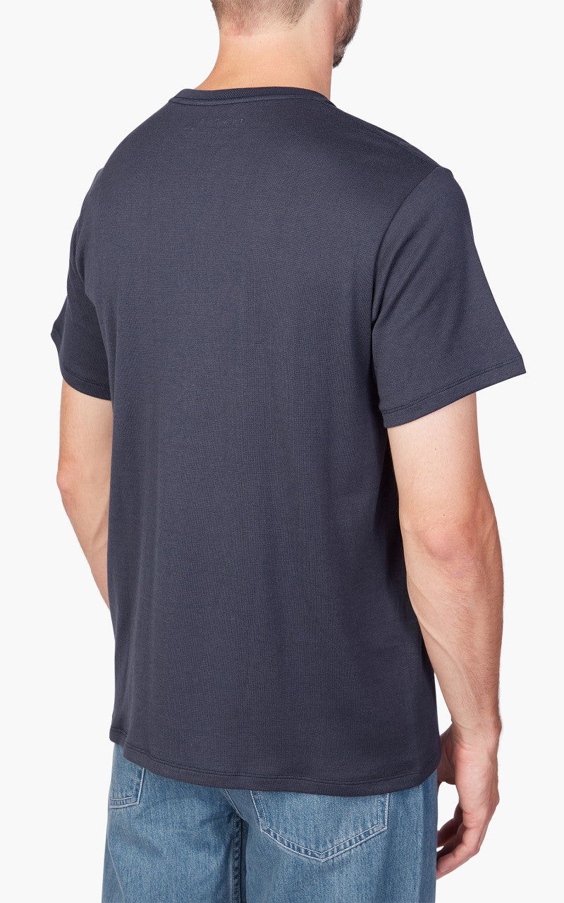 Nanamica Loopwheel Coolmax Jersey Tee Navy