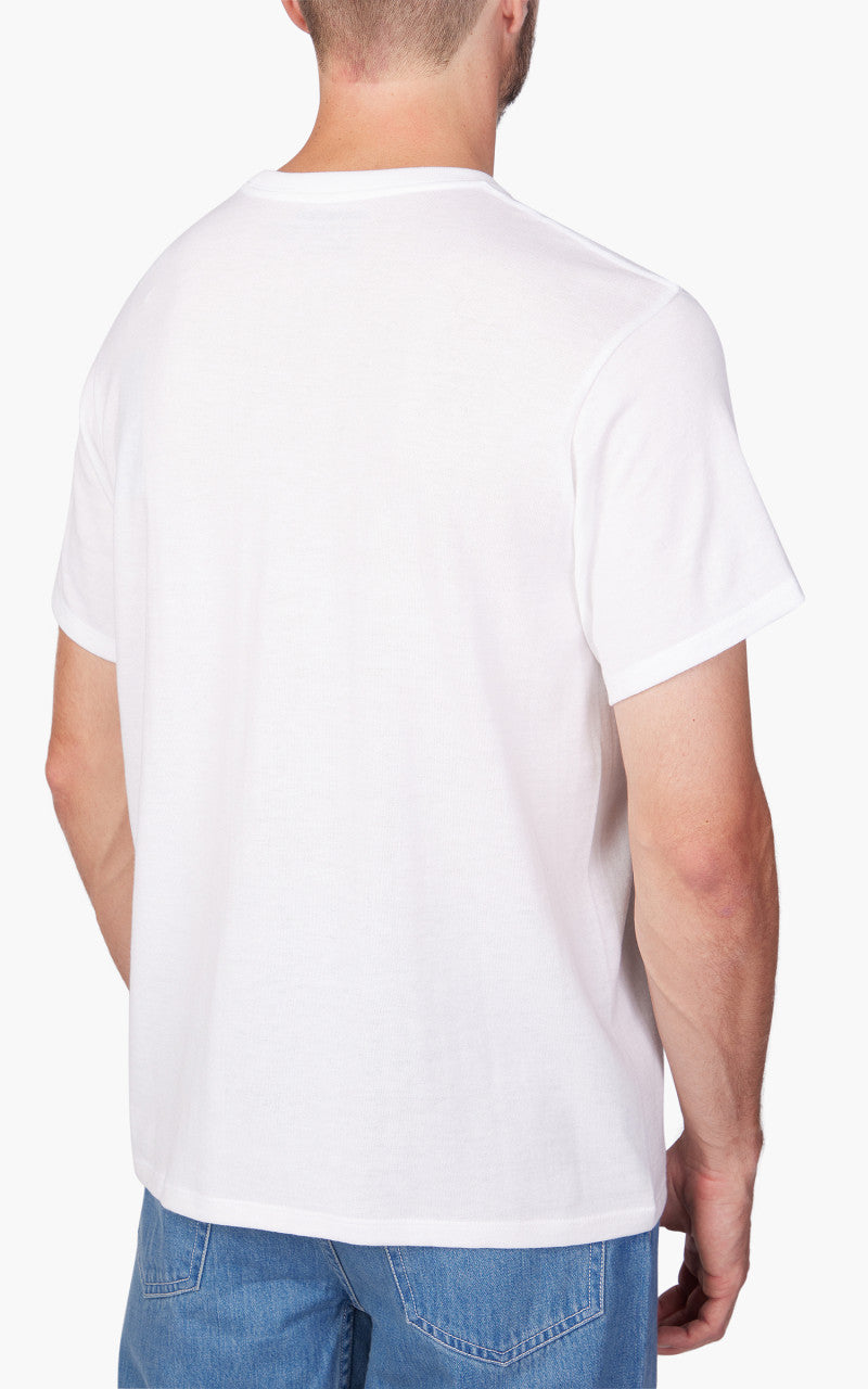 Nanamica Loopwheel Coolmax Jersey Tee White