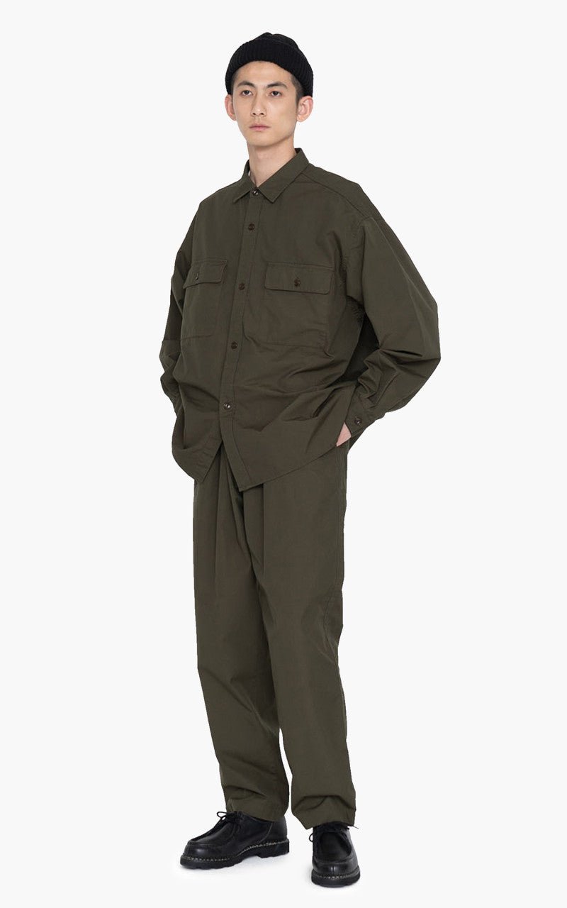 Nanamica Utility Light Wind Shirt Khaki