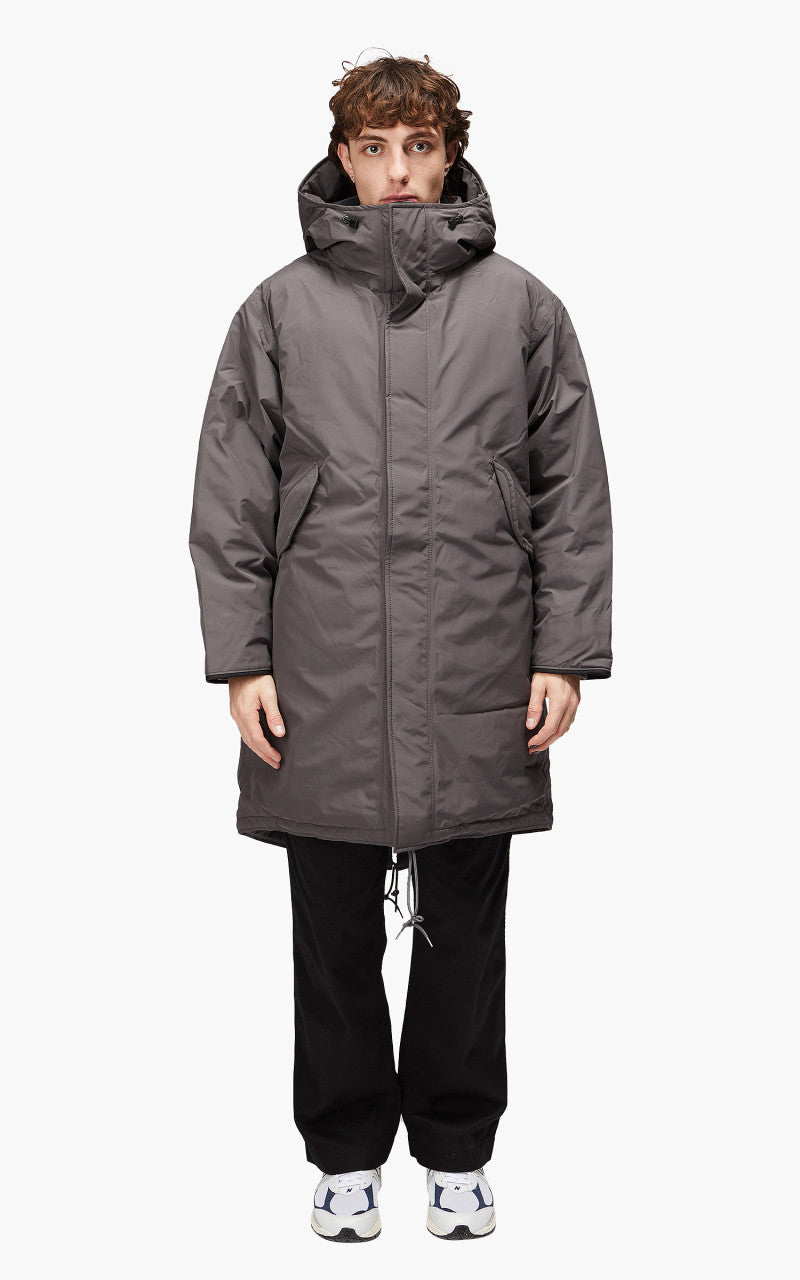 Nanamica GORE-TEX Long Down Coat Grey