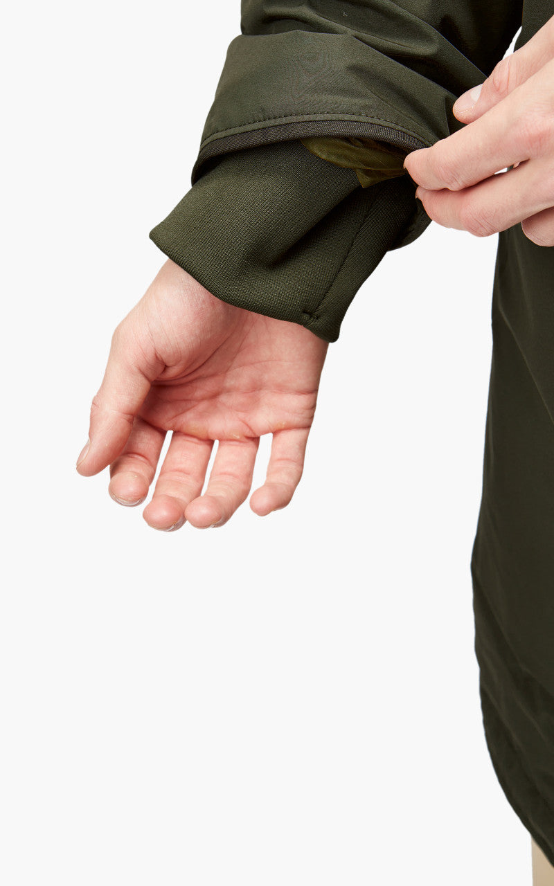 Nanamica GORE-TEX Long Down Coat Khaki Green