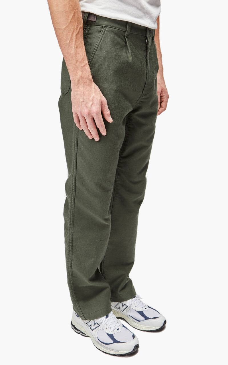 Nanamica Moleskin Dock Pants Olive