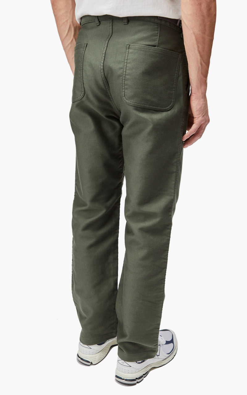 Nanamica Moleskin Dock Pants Olive