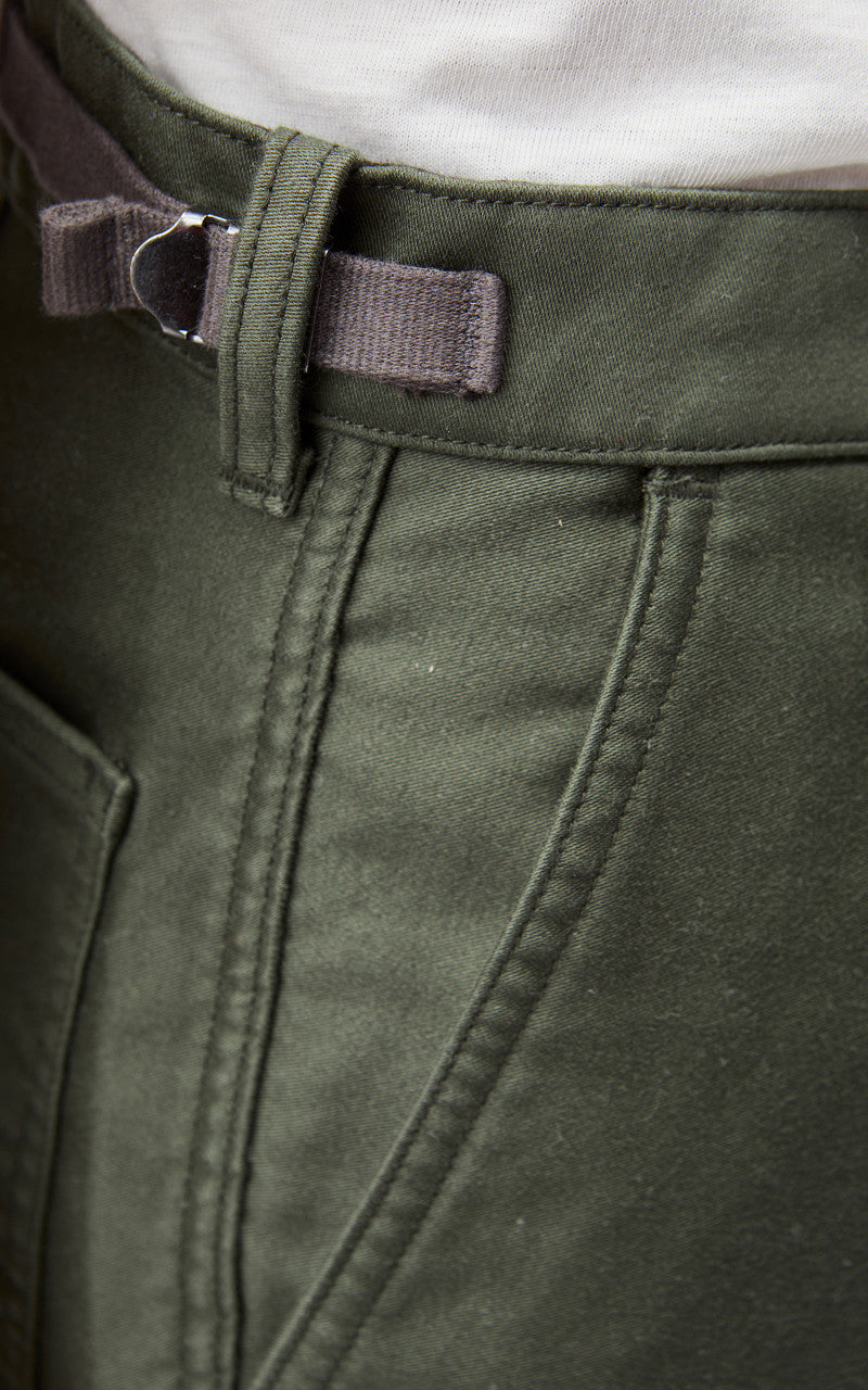 Nanamica Moleskin Dock Pants Olive