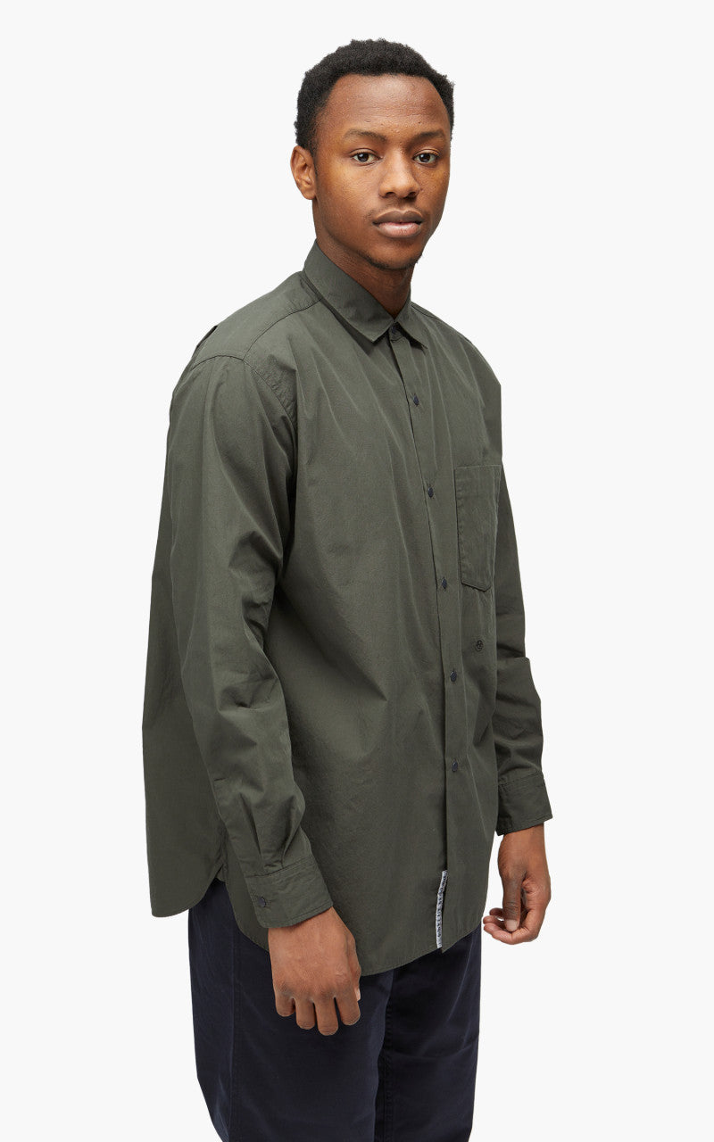 Nanamica Regular Collar Wind Shirt Charcoal