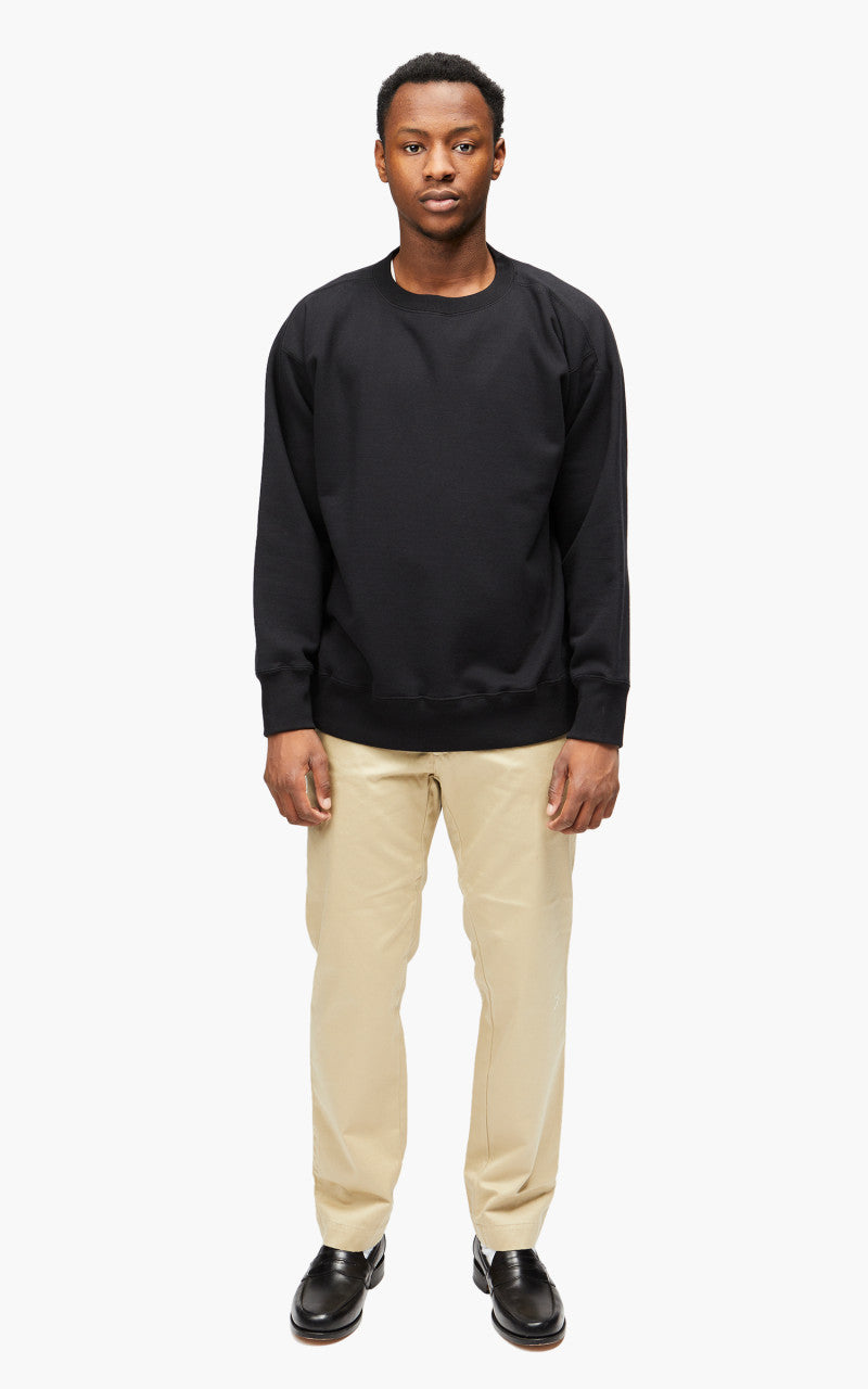 Nanamica Crew Neck Sweat Black