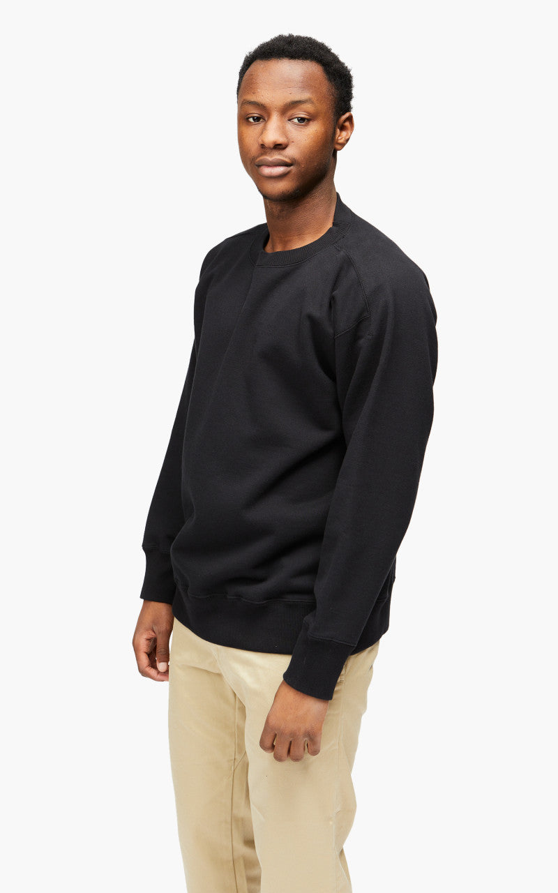 Nanamica Crew Neck Sweat Black