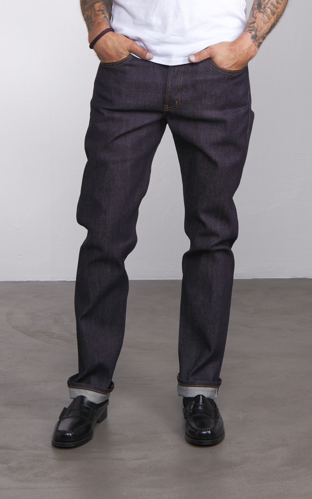 Naked & Famous Denim Weird Guy Gateway Selvedge Indigo 14.3oz