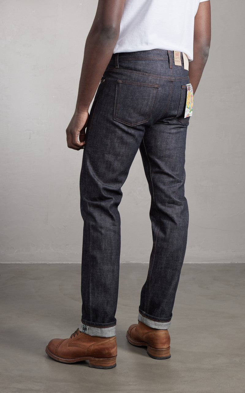 Naked & Famous Denim Weird Guy Love & Peace Selvedge 12.5oz