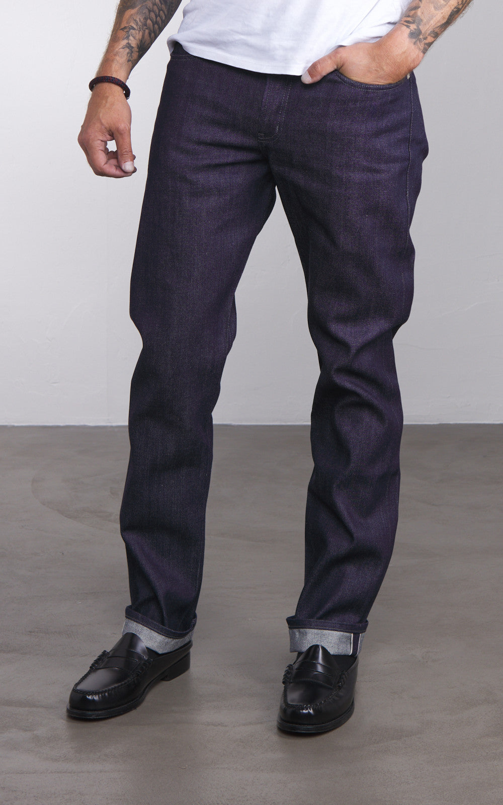 Naked & Famous Denim Weird Guy Indigo Selvedge 13oz