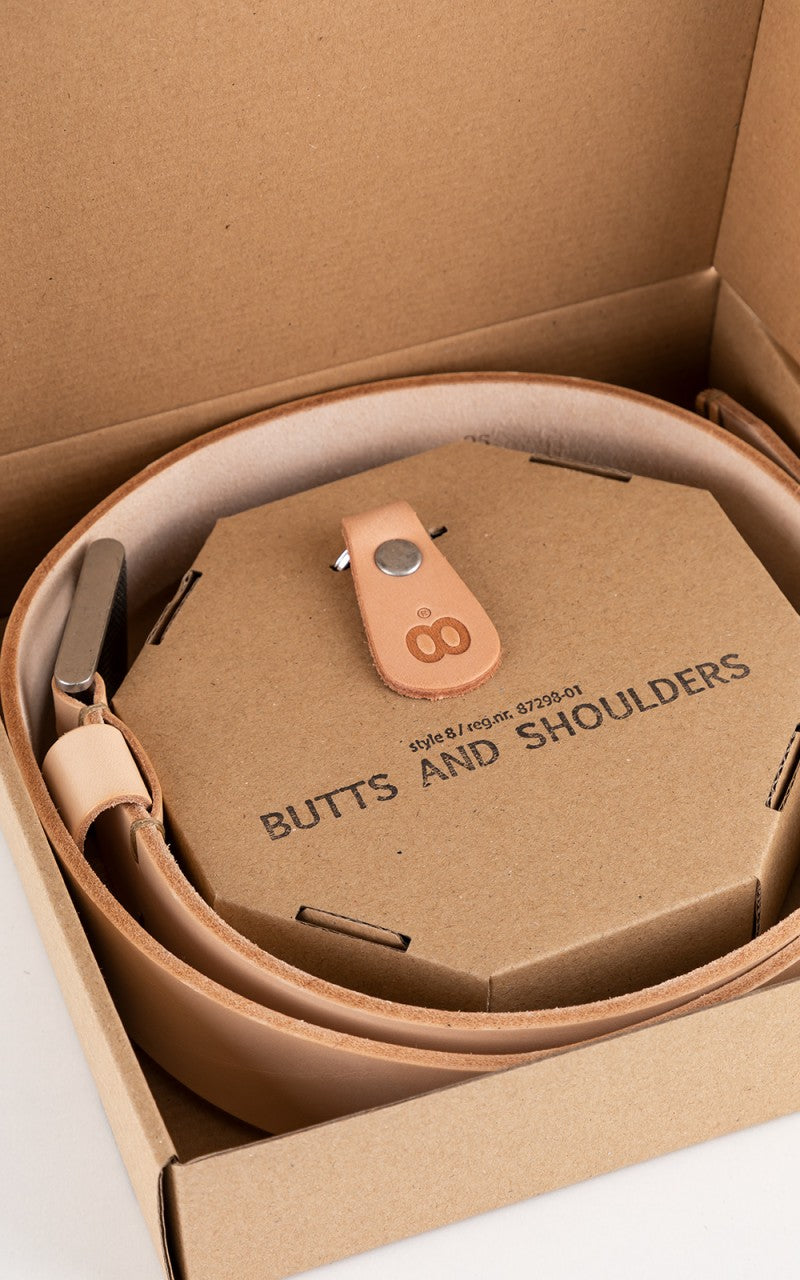 Butts and Shoulders The Belt 42mm Natural