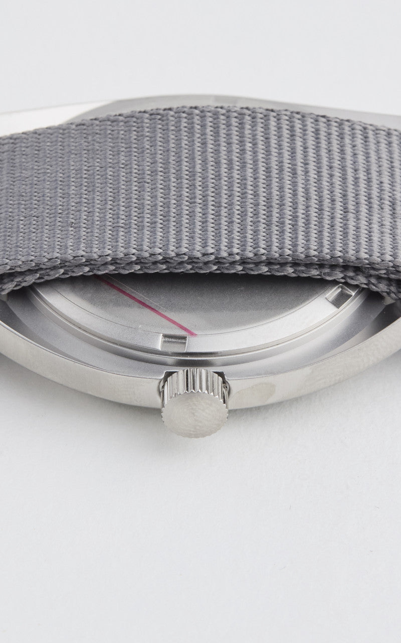Naval Watch Company MIL-02C Naval Military Watch White Dial Grey