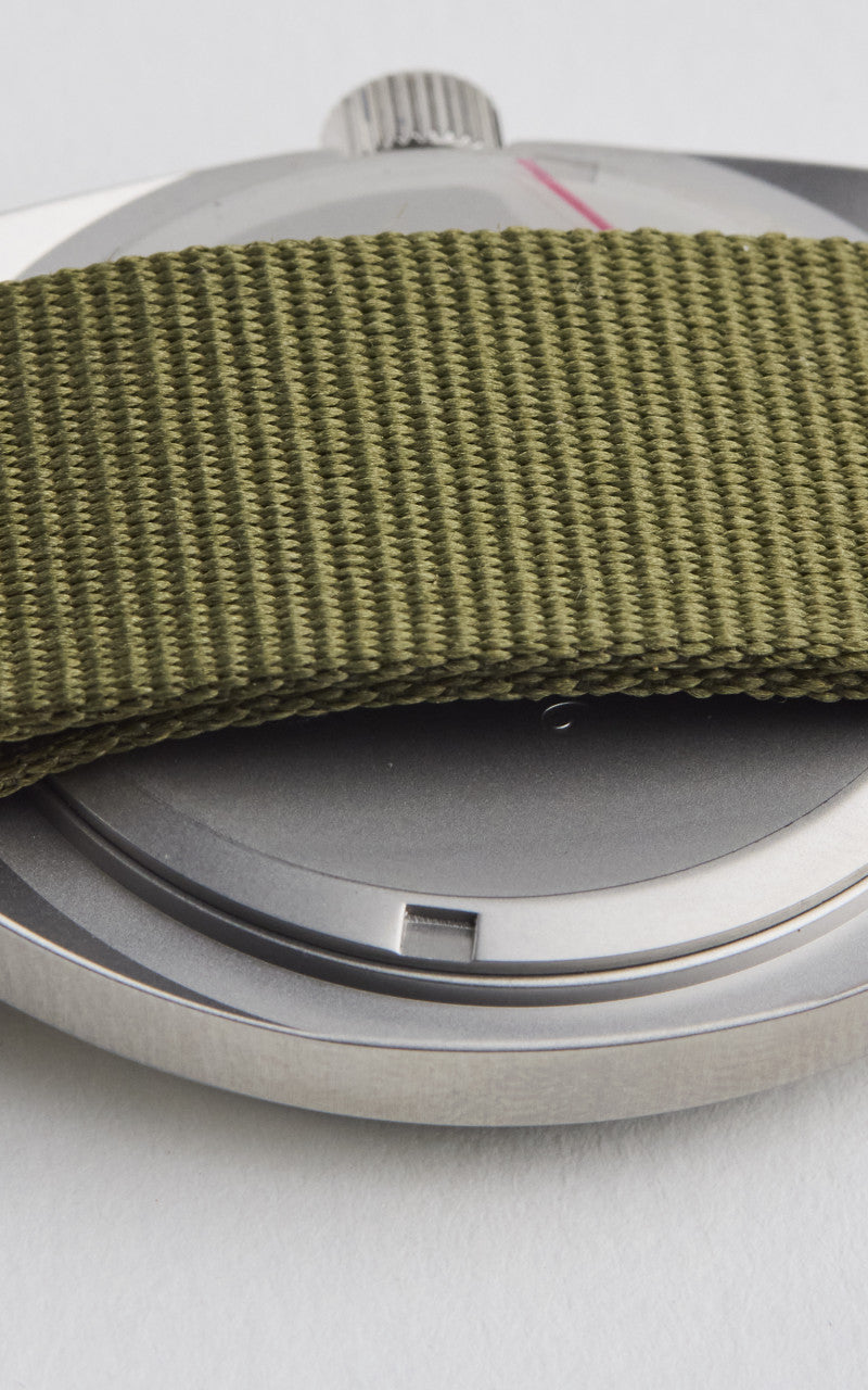 Naval Watch Company MIL-02A Naval Military Watch Black Dial Khaki