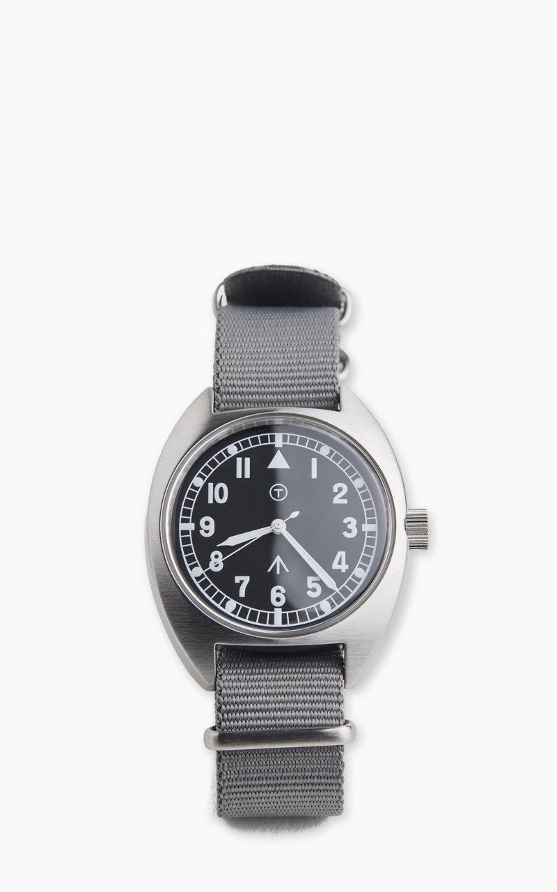 Naval Watch Company MIL-02A Naval Military Watch Black Dial Grey