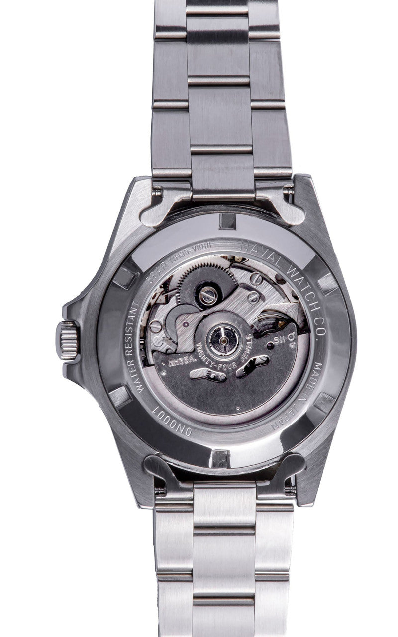 Naval Watch Company by LOWERCASE FRXA001 Black Dial Metal