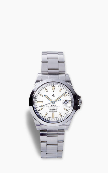 Naval Watch Company by LOWERCASE FRXA017 White Dial Metal