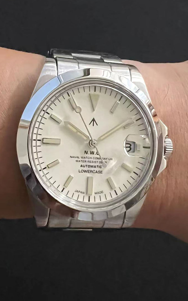 Naval Watch Company by LOWERCASE FRXA017 White Dial Metal