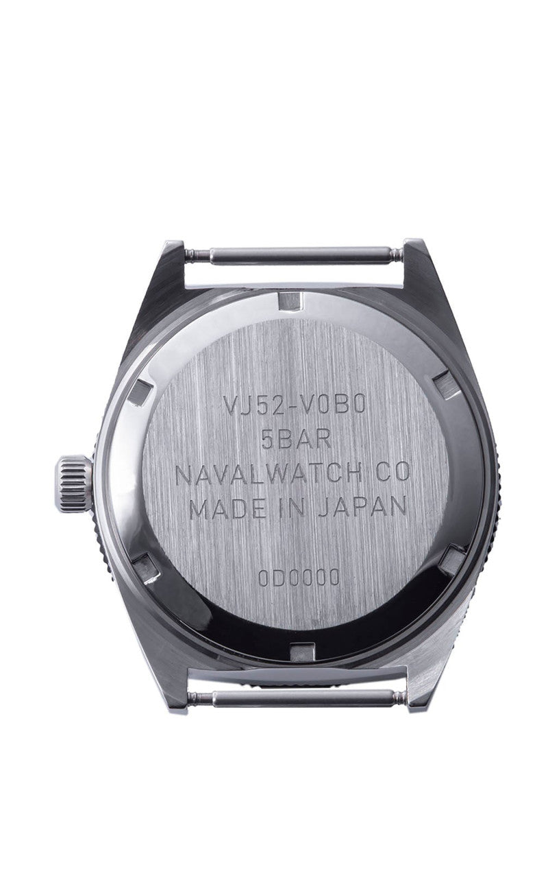 Naval Watch Company by LOWERCASE FRXB002 Quartz Watch Black Dial Black