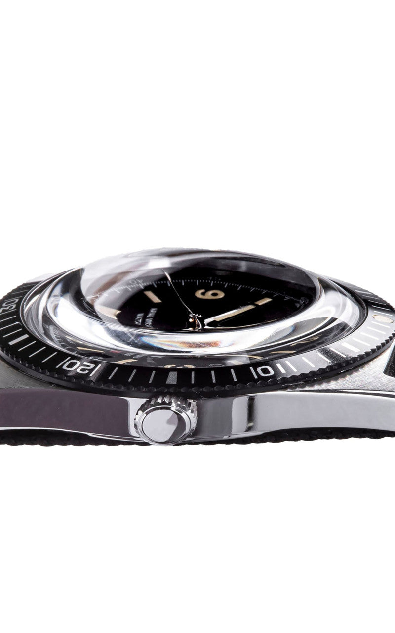 Naval Watch Company by LOWERCASE FRXB002 Quartz Watch Black Dial Black