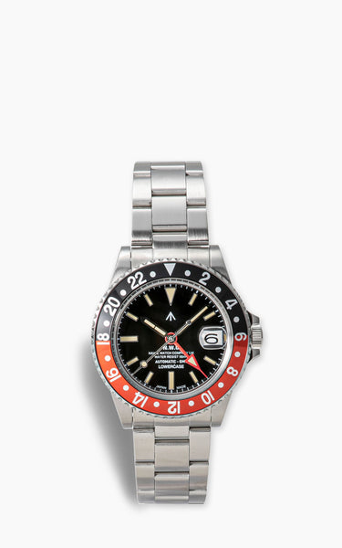 Naval Watch Company by LOWERCASE FRXD004 GMT Metal Red/Black