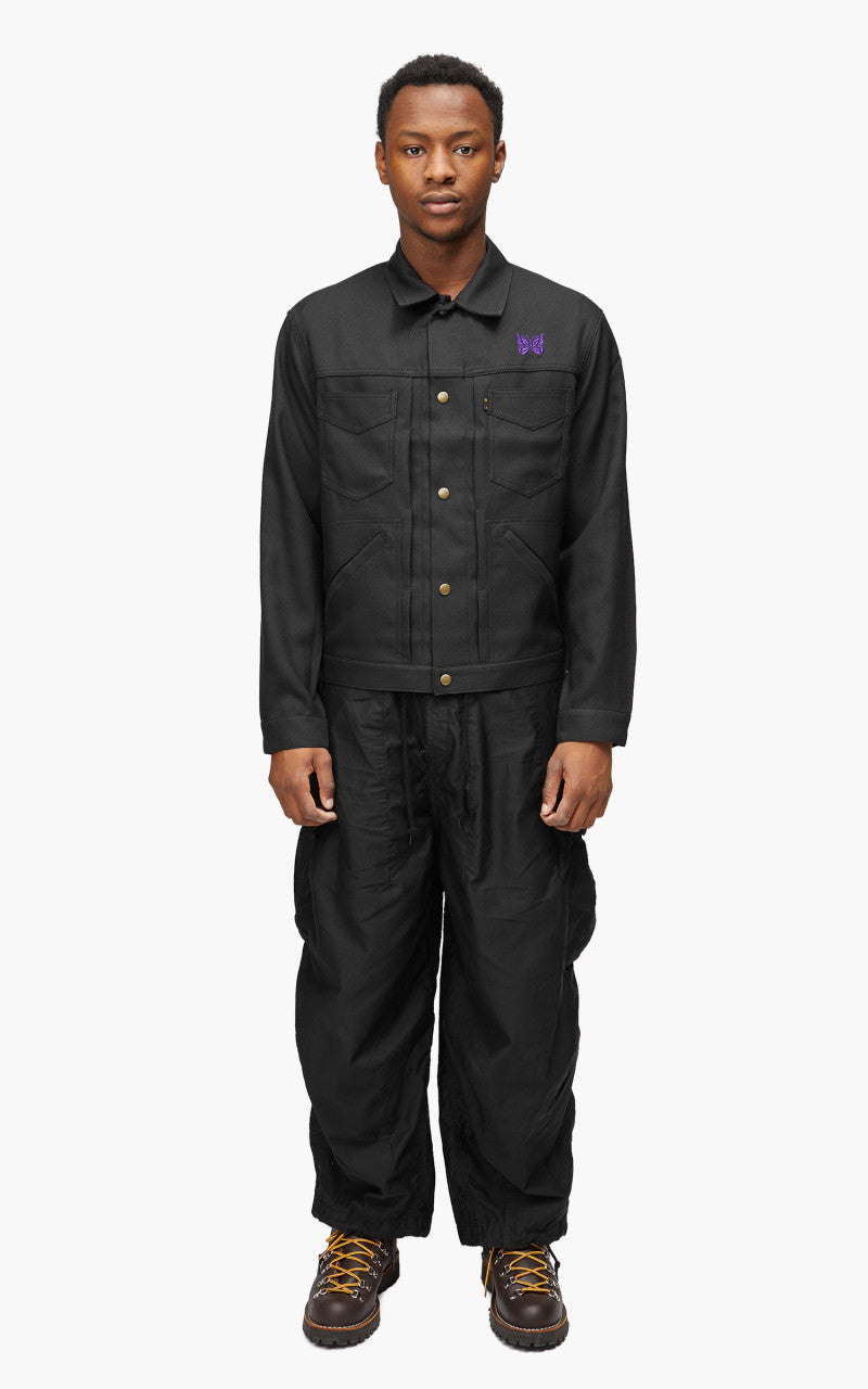 Needles Penny Jean Jacket Poly Twill Black