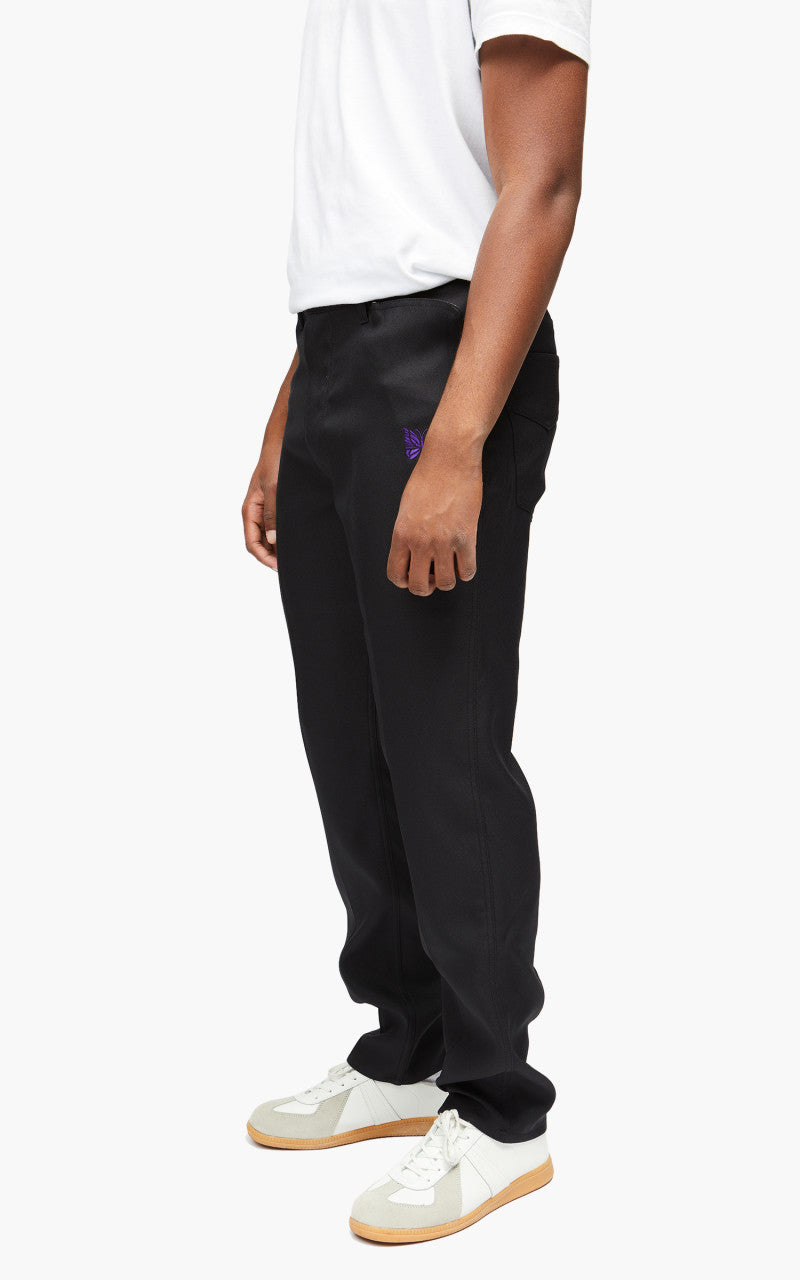 Needles Slim Jean Poly Twill Black