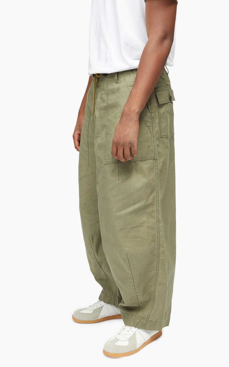 Needles H.D. Pant Fatigue Olive